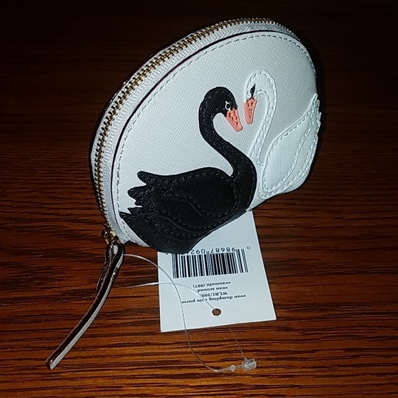 NWT, kate spade Swan Dumpling Coin Purse - Picture 3 of 8